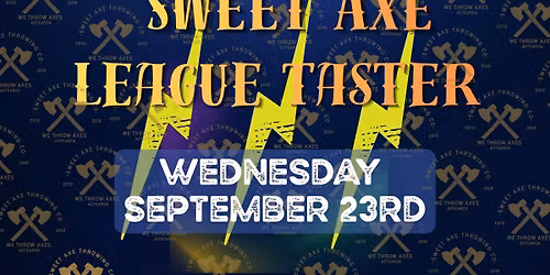 Axe Throwing League Taster - September 23rd