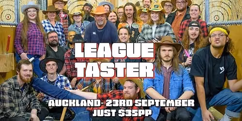 Axe Throwing League Taster - September 23rd
