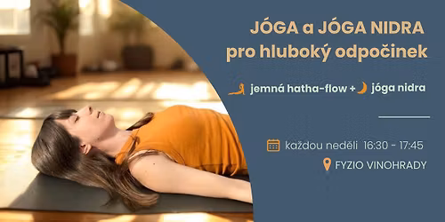 J\u00f3ga a j\u00f3ga nidra pro hlubok\u00fd odpo\u010dinek