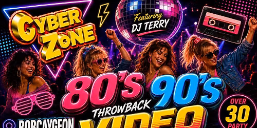 OVER 30....80's\/ 90's Retro Video Dance Party in Bobcaygeon