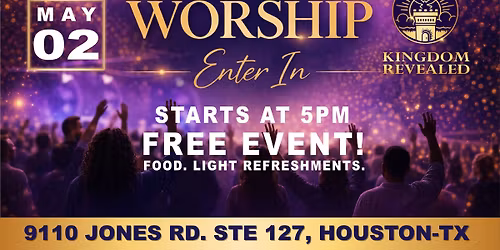 An Evening of Worship-Enter In