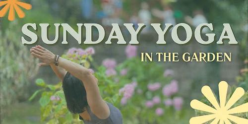 Yoga in the garden
