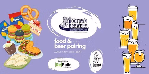 Hogtown Brewers Food & Beer Pairing: Benefitting Rebuilding Together