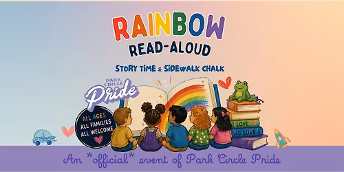 Rainbow Read-Aloud: Park Circle Pride Story Time and Sidewalk Chalk