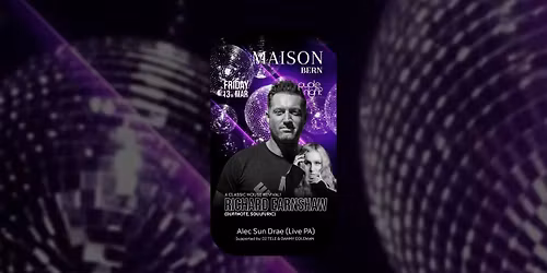 Purple Night Vol. 3 @ Maison Bern w\/ Richard Earnshaw & Alec Sun Drae (Live PA)