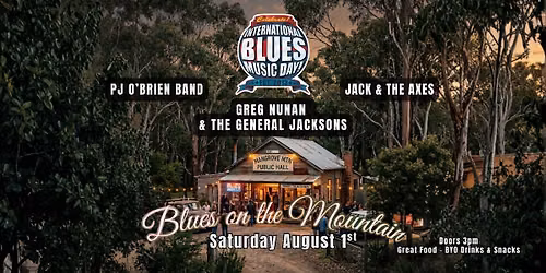 International Blues Music Day @ Mangrove Mountain Hall 
