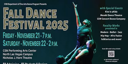 CSN'S FALL DANCE FESTIVAL 2025 