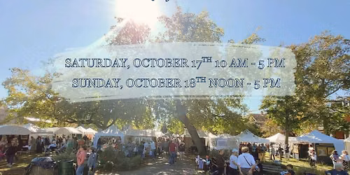 2026 Stockley Gardens Fall Arts Festival