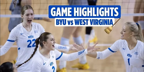 Houston Cougars at West Virginia Mountaineers Womens Volleyball