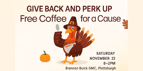 Give Back and Perk Up - Free Coffee for a Cause
