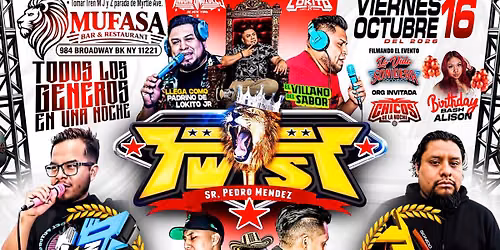SONIDO TWIST \u2022 SONIDO BRONX \u2022 SONIDO CAZADOR LATINO \u2022 SONIDO NEGRO
