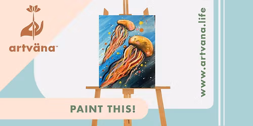 Artvana Paint & Sip Class at Bertoglios Pizza in Yelm June 2026