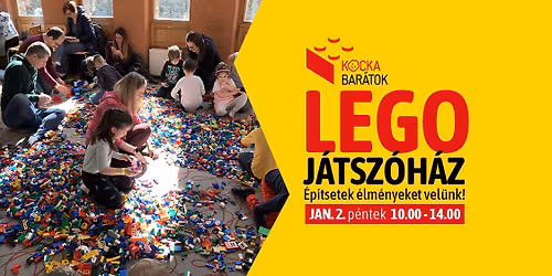 Kockabar\u00e1tok \u2013 LEGO j\u00e1tsz\u00f3h\u00e1z