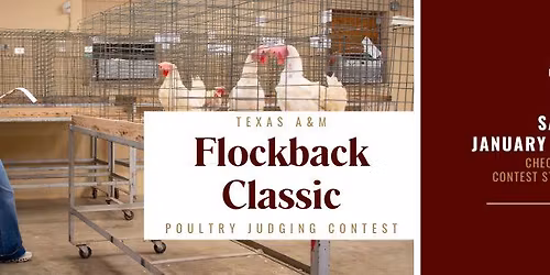 Flockback Classic Poultry Judging Contest