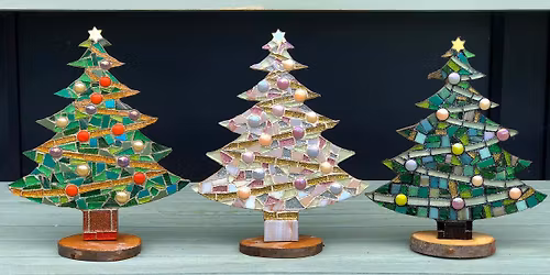 Sip & Mosaic - Christmas Wreaths & Trees