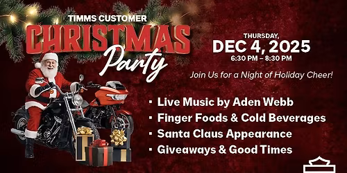 Timms Harley Davidson of Anderson Customer Christmas