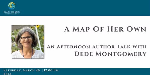 A Map Of Her Own: An Afternoon Author Talk With Dede Montgomery