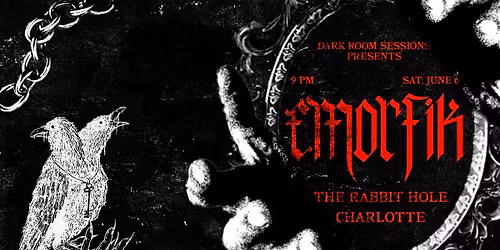 Emorfik @ Rabbit Hole, Charlotte NC June 6th 2026