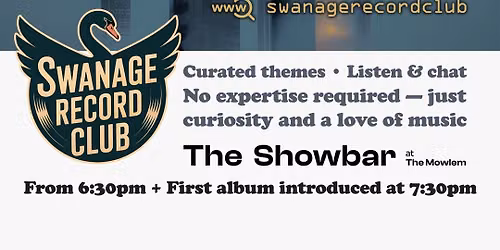 CITY at Swanage Record Club