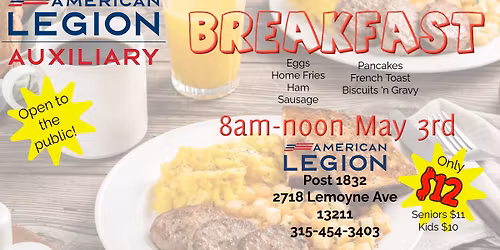 Mattydale American Legion Breakfast