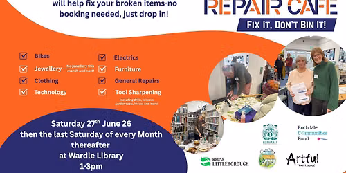 Wardle Repair Cafe - June