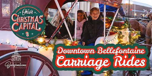Downtown Bellefontaine Christmas Carriage Rides