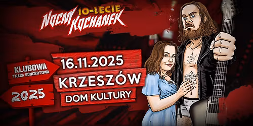 NOCNY KOCHANEK - 10LECIE | KRZESZ\u00d3W | CENTRUM BIBLIOTECZNO-KULTURALNE 