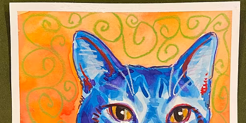 Watercolor Workshop - Colorful Pet Portrait