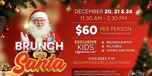Christmas Eve Brunch with Santa