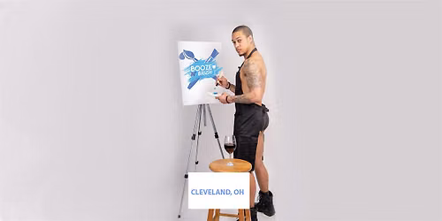 Booze N' Brush Next to Naked Sip n' Paint Cleveland - Exotic Male Model