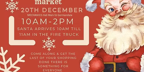 Gormandale Craft and Produce Christmas Market \ud83c\udf84