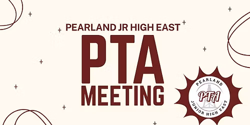 March PTA PJHE Membership Meeting