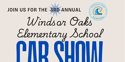 Windsor Oaks Elementary School Car Show
