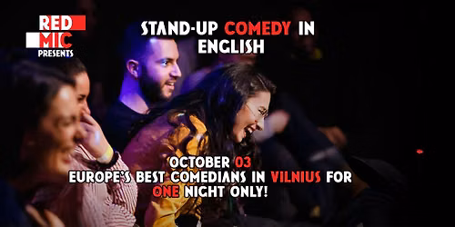 RED MIC - Vilnius - Stand up Comedy in English
