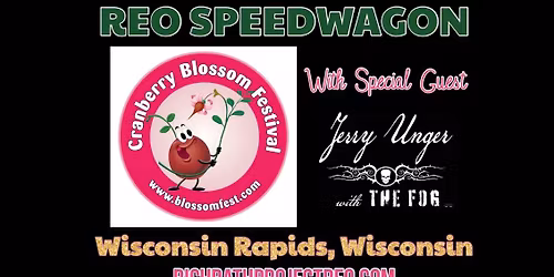 Richrath Project REO Playing the Music of REO Speedwagon @ Cranberry Blossom Festival 