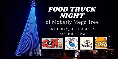 Food Trucks at the Mega Tree in Moberly
