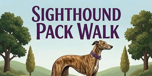 Sighthound Pack Walk + Drop-In Social 