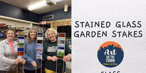 Stained Glass Garden Stakes Class