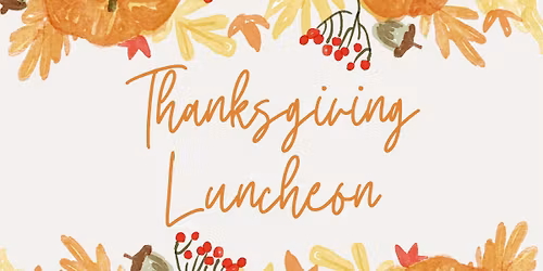 Thanksgiving Luncheon