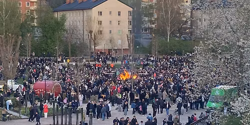 Valborgsfirande i Sj\u00f6dalsparken