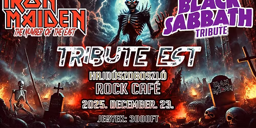 IRON MAIDEN & BLACK SABBATH Tribute Est