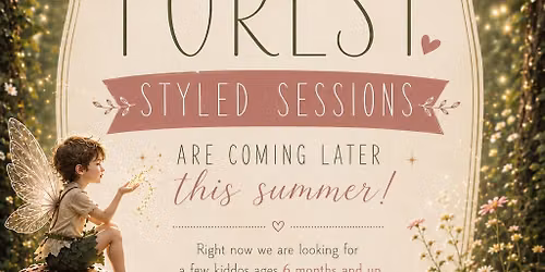 FAIRIES IN THE FOREST - MODEL CALL - PHOTO SESSIONS