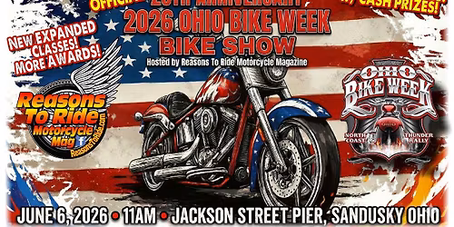 OHIO BIKE WEEK 26th Anniversary Championship BIKE SHOW