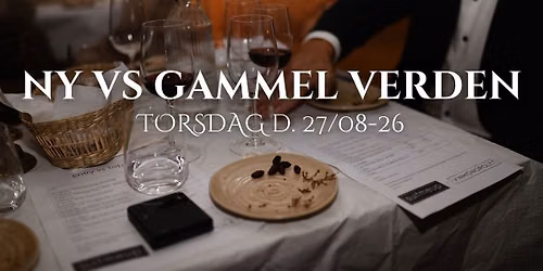 Vinsmagning - Ny vs Gammel Verden - 27\/08-26