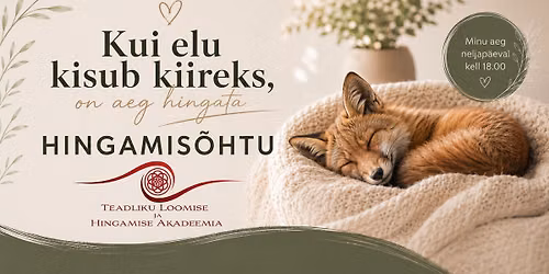 Kui elu kisub kiireks, on aeg hingata