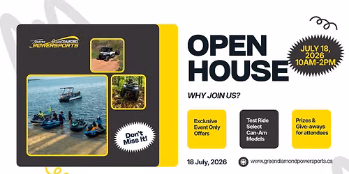 Green Diamond Powersports Open House - Summerside