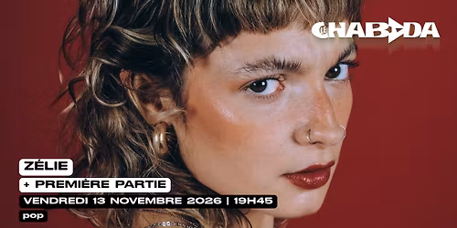 Z\u00e9lie + Premi\u00e8re Partie \u00b7 Le Chabada, Angers