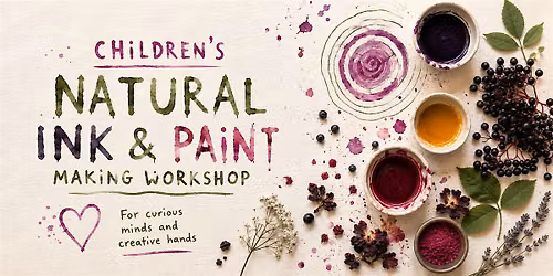 Kid's Natural Ink & Paint Making Workshop