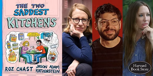 Roz Chast and Jason Adam Katzenstein at The Brattle Theatre