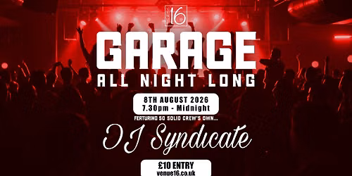 Garage - All Night Long! 